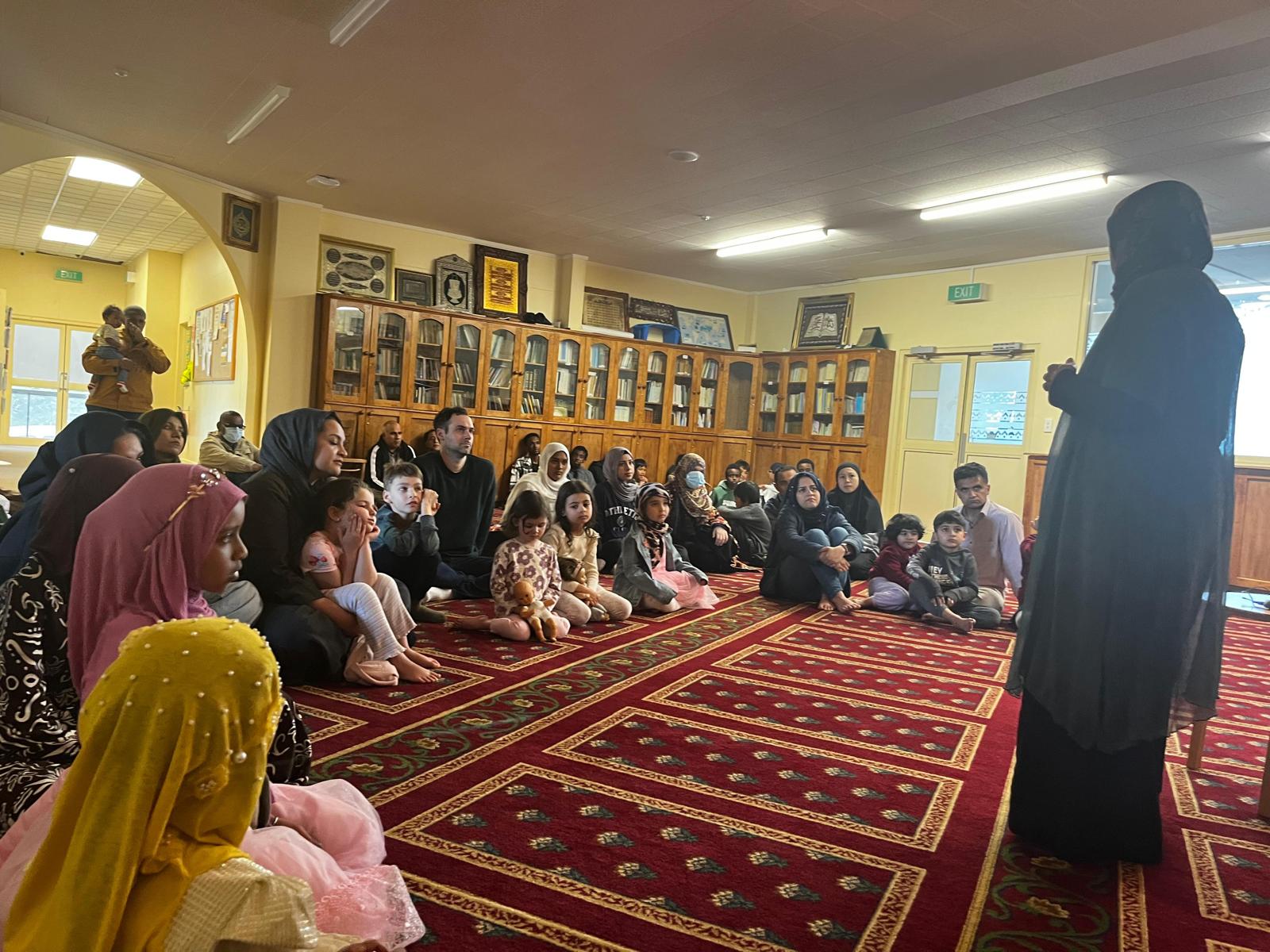 Audience at the Scents of Paradise gathering in Wellington